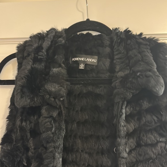 Adrienne Landau Fur Vest - Picture 2 of 4